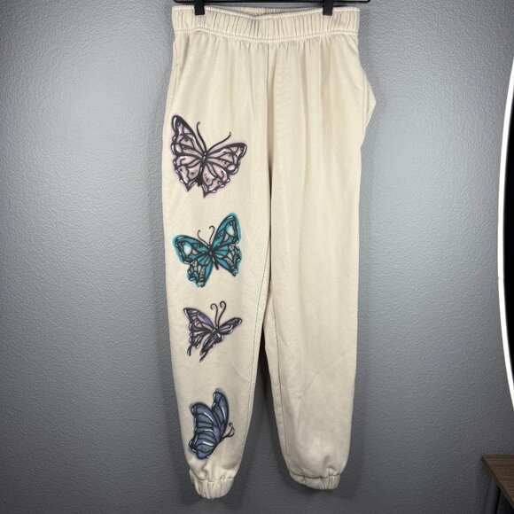wild fable Pants - Wild Fable Airbrushed Butterfly Sweats